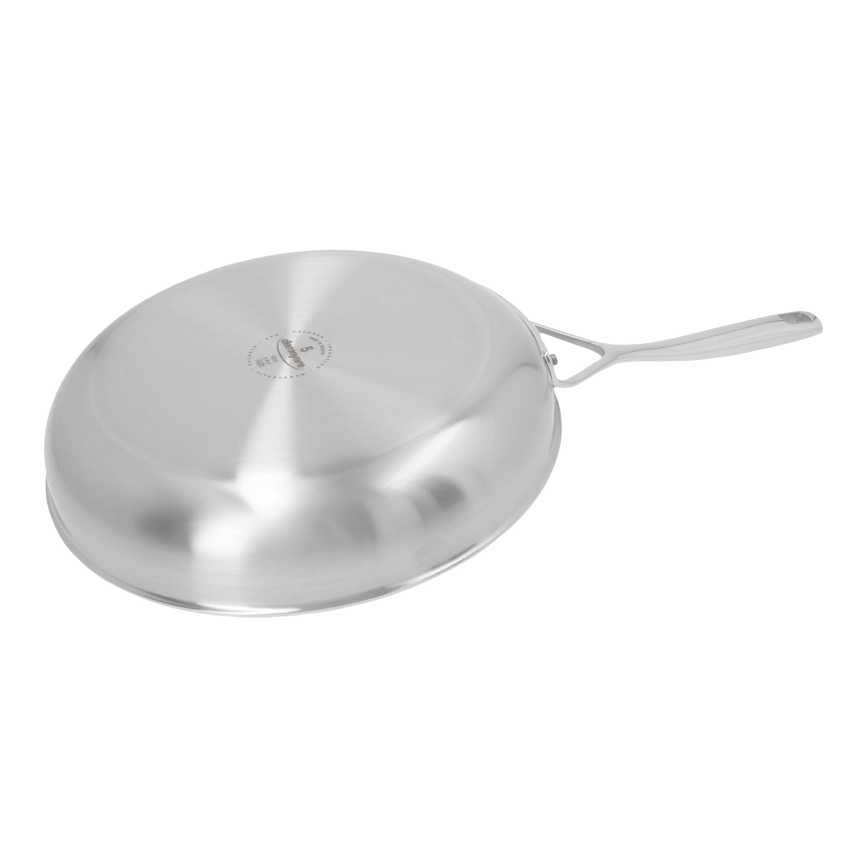 DEMEYERE Essential 5 28cm Frying Pan 18/10 Stainless Steel-Cookware-DECOROLALA