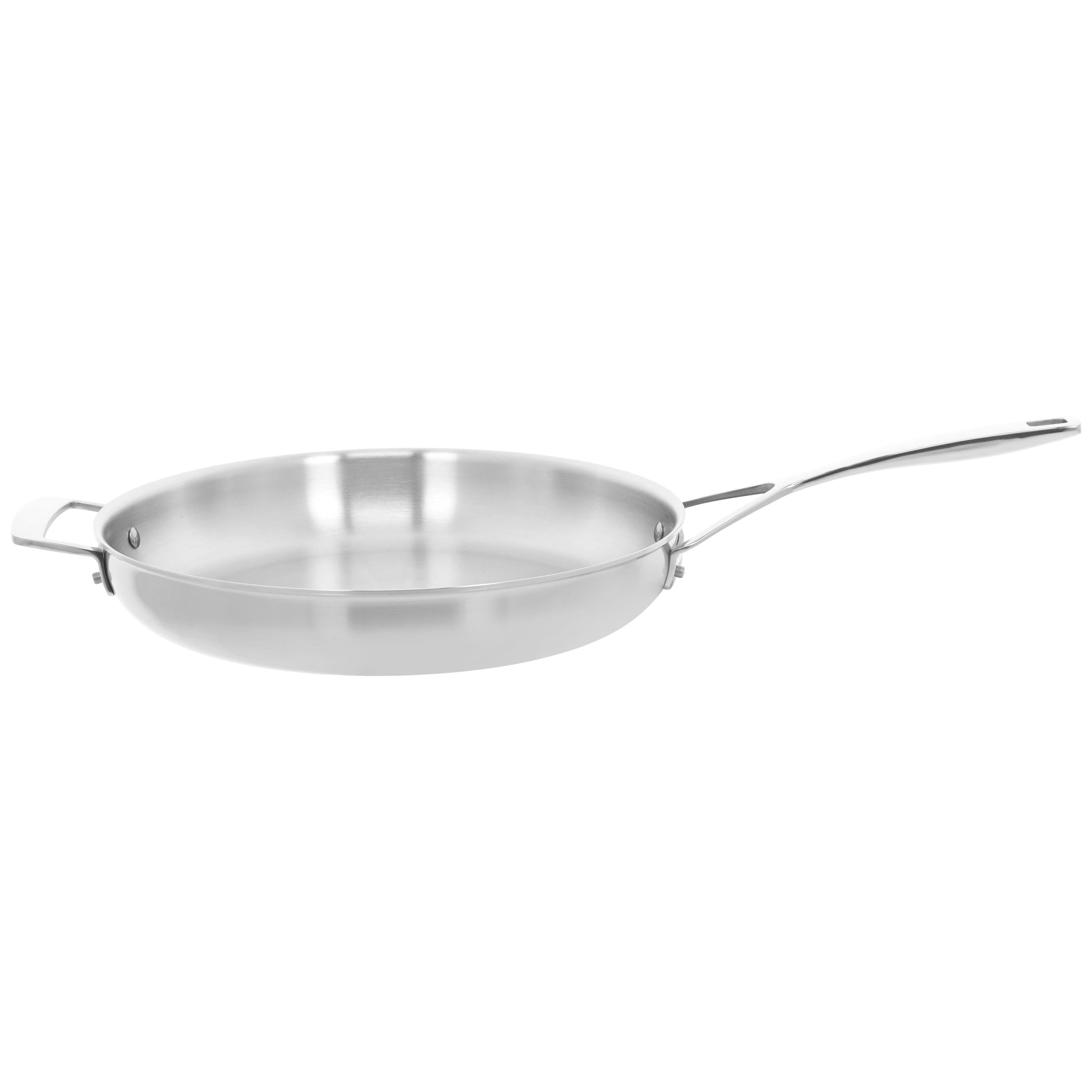 DEMEYERE Essential 5 32 cm / 12.5 inch 18/10 Stainless Steel Frying Pan With Lid-Frying Pan-DECOROLALA