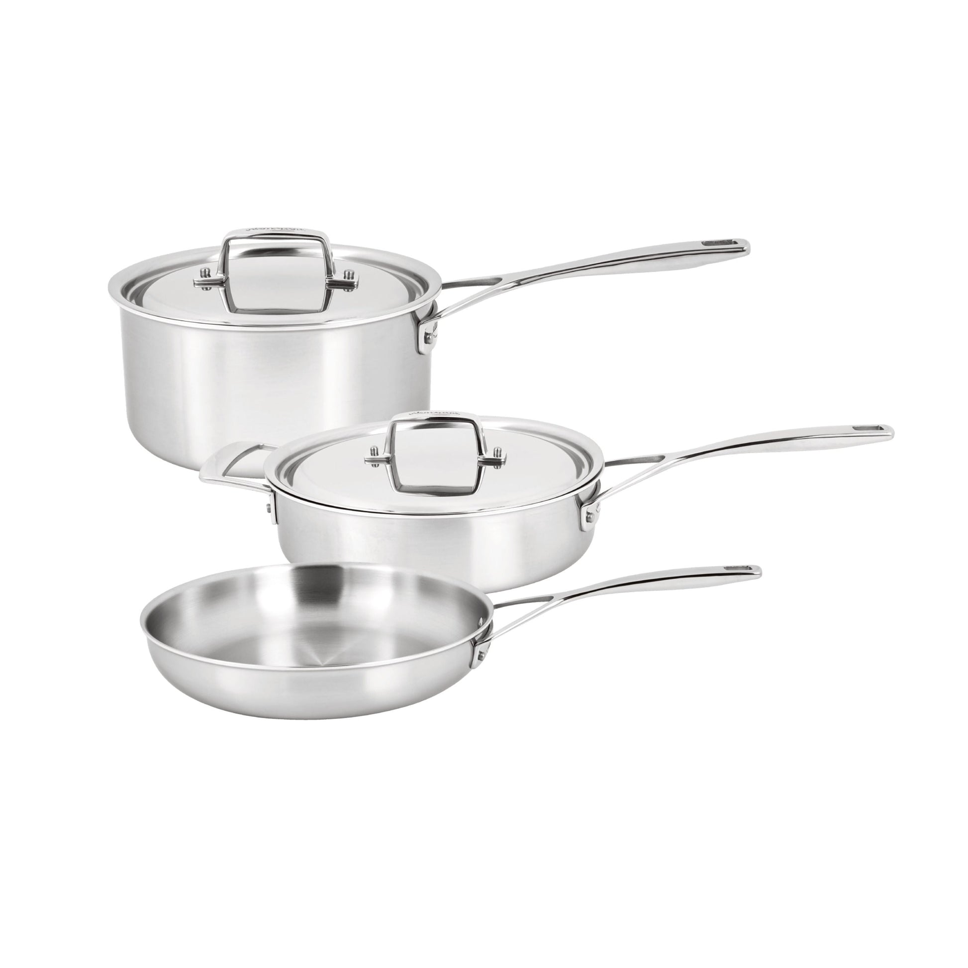 DEMEYERE Essential 5 5 Piece 18/10 Stainless Steel Cookware Set-Cookware Set-DECOROLALA