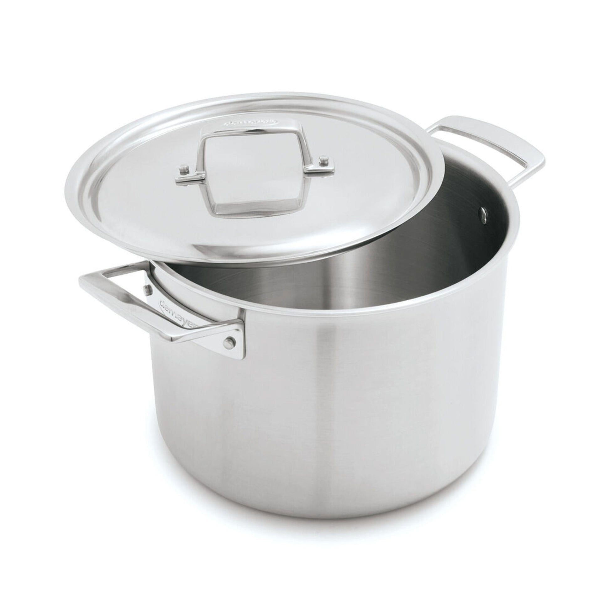 DEMEYERE Essential 5 7.5 L 18/10 Stainless Steel Stock Pot-Stock Pot-DECOROLALA