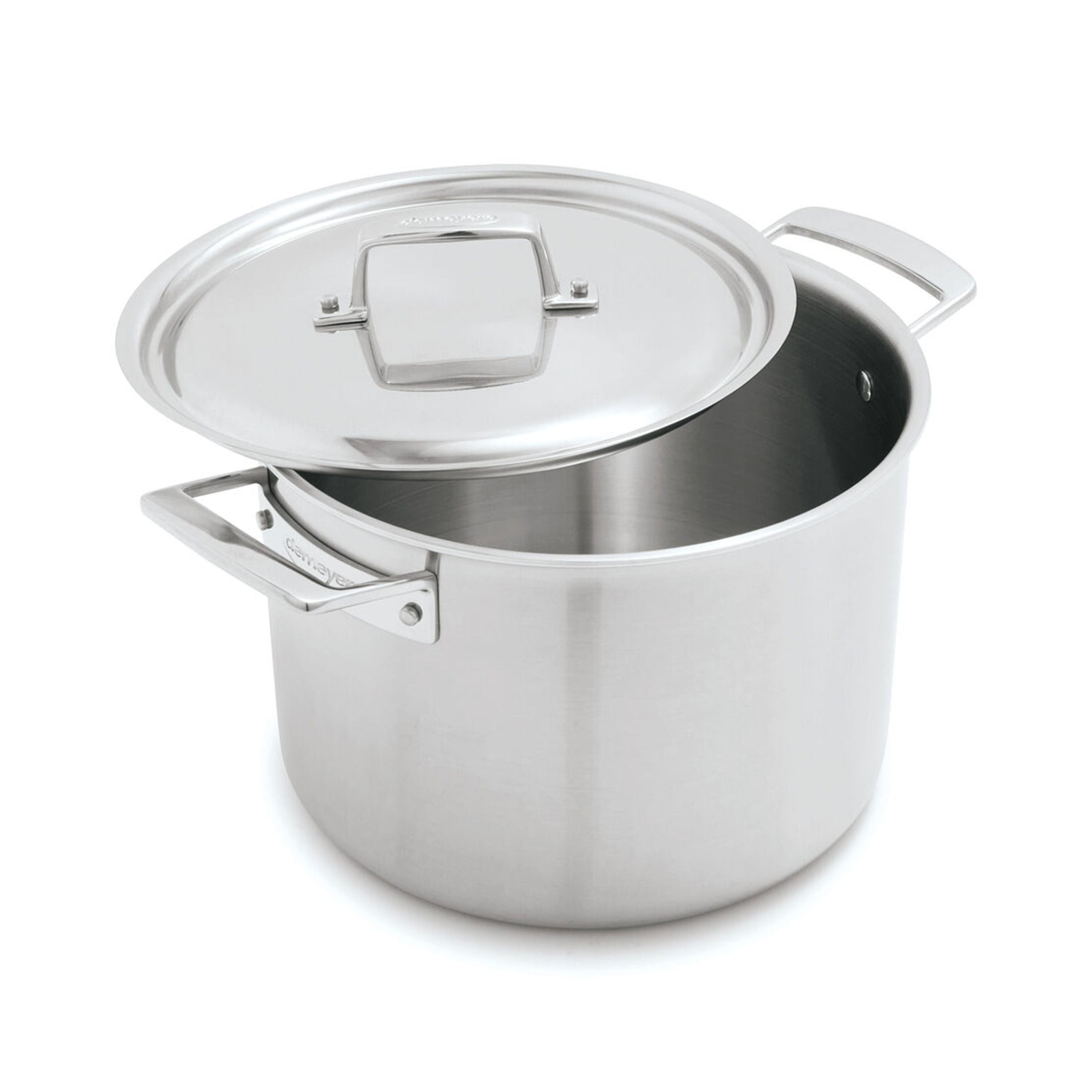 DEMEYERE Essential 5 7.5 L 18/10 Stainless Steel Stock Pot-Stock Pot-DECOROLALA