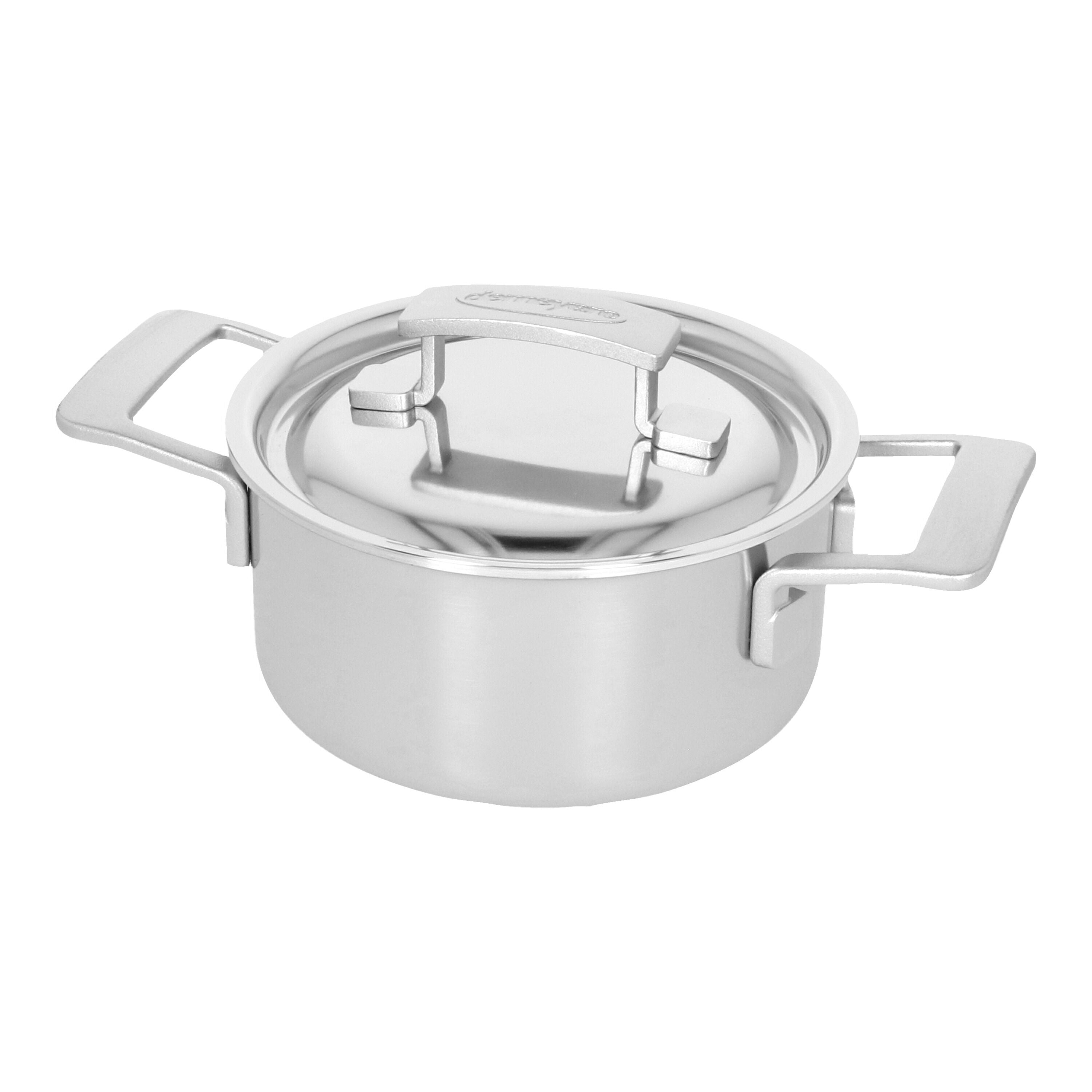 DEMEYERE Industry 5 1.5 L 18/10 Stainless Steel Stew Pot With Lid-Cookware-DECOROLALA