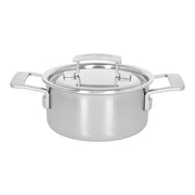 DEMEYERE Industry 5 1.5 L 18/10 Stainless Steel Stew Pot With Lid-Cookware-DECOROLALA