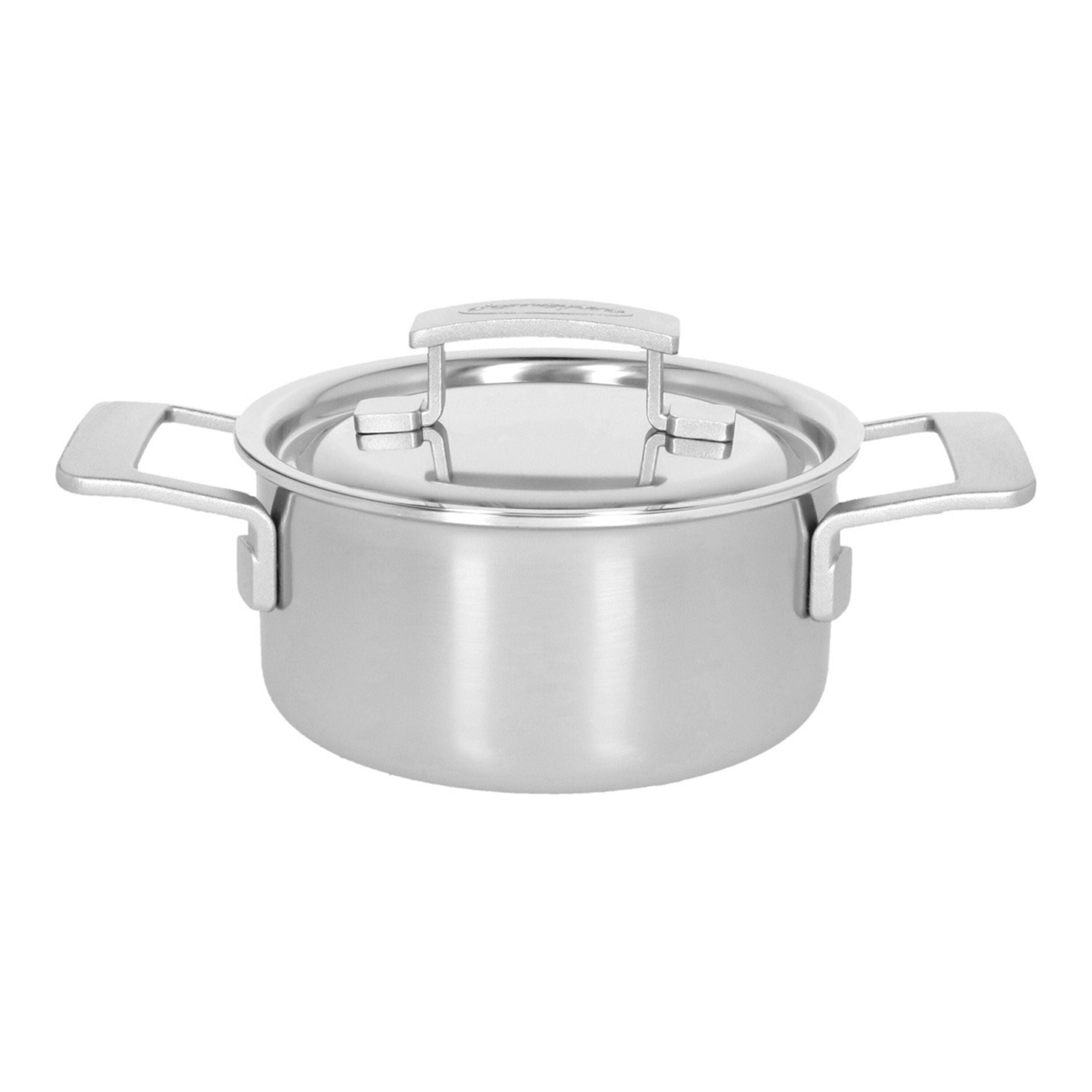 DEMEYERE Industry 5 1.5 L 18/10 Stainless Steel Stew Pot With Lid-Cookware-DECOROLALA