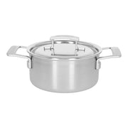 DEMEYERE Industry 5 2.2 L 18/10 Stainless Steel Stew Pot With Lid-Cookware-DECOROLALA