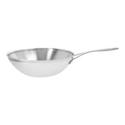 DEMEYERE Industry 5 30 cm / 12 inch 18/10 Stainless Steel Wok Flat Bottom-Wok-DECOROLALA
