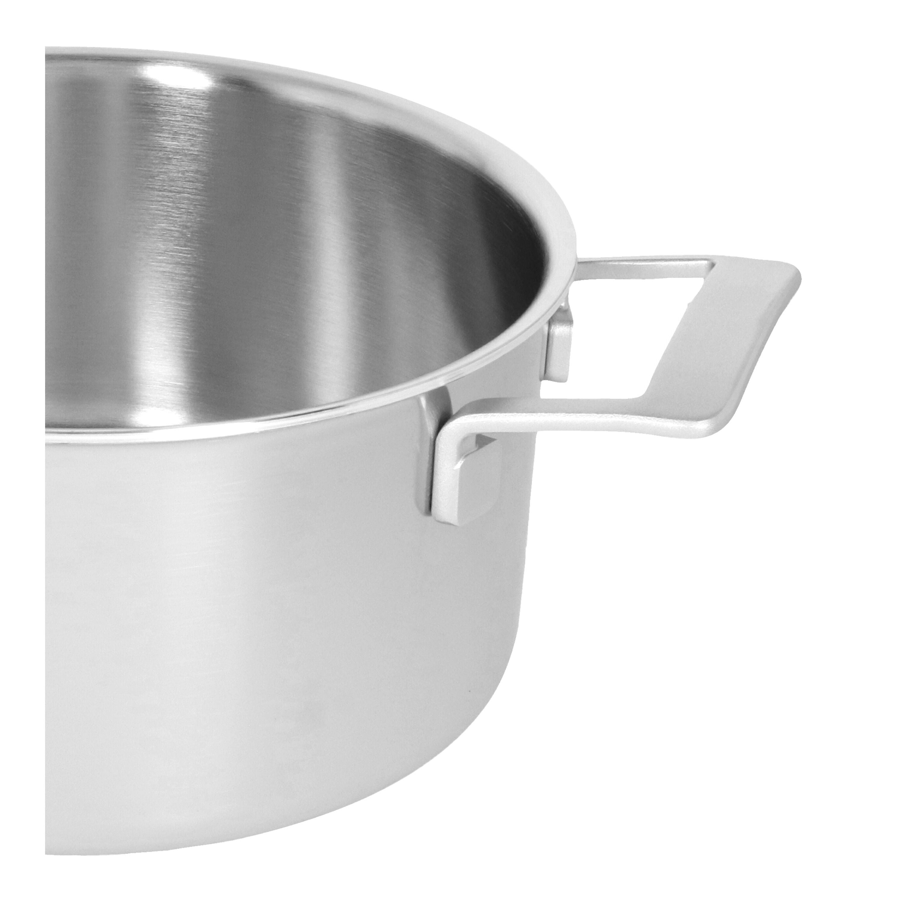 DEMEYERE Industry 5 5.2 L 18/10 Stainless Steel Stew Pot With Lid-Cookware-DECOROLALA