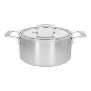 DEMEYERE Industry 5 5.2 L 18/10 Stainless Steel Stew Pot With Lid-Cookware-DECOROLALA