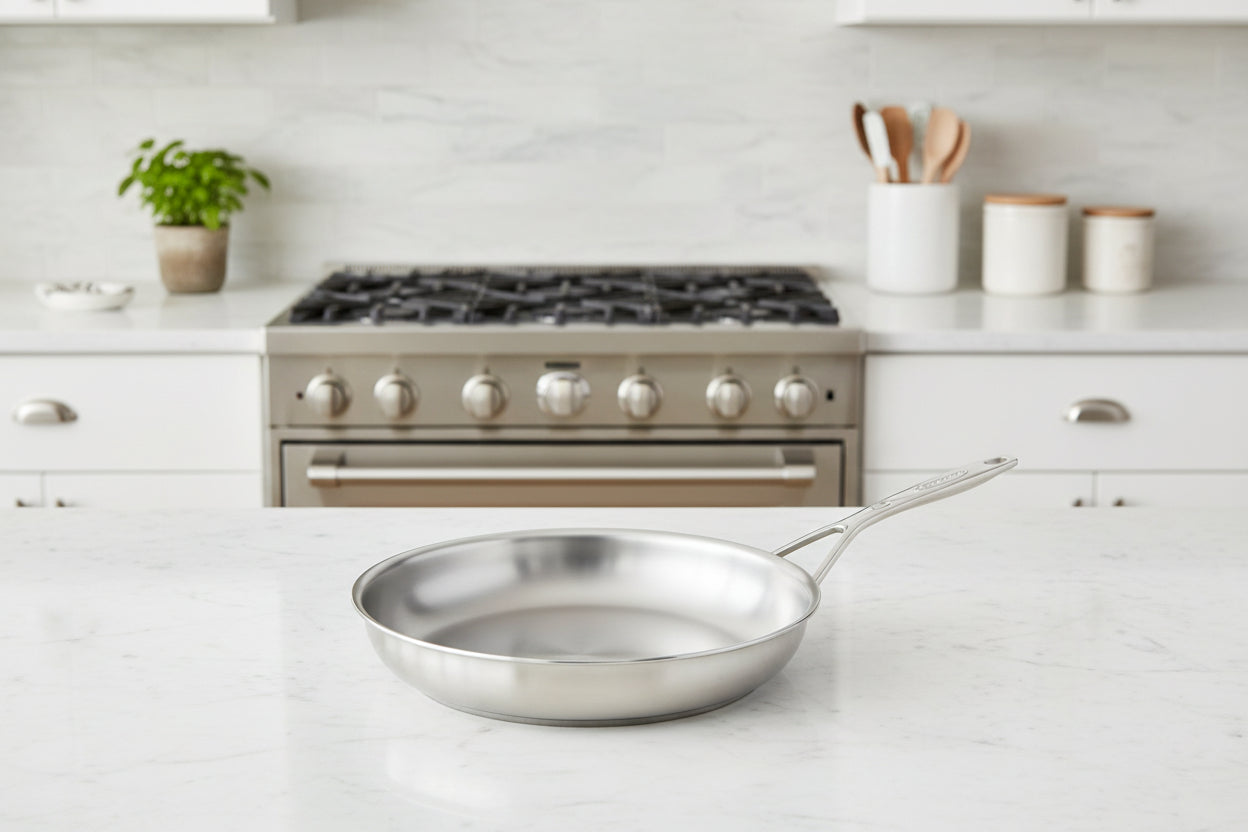 DEMEYERE Industry 5 Frying Pan 11" Stainless Steel-DECOROLALA