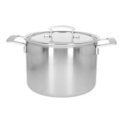 DEMEYERE Industry 5-Ply Stock Pot 8L Stainless Steel-Stock Pot-DECOROLALA