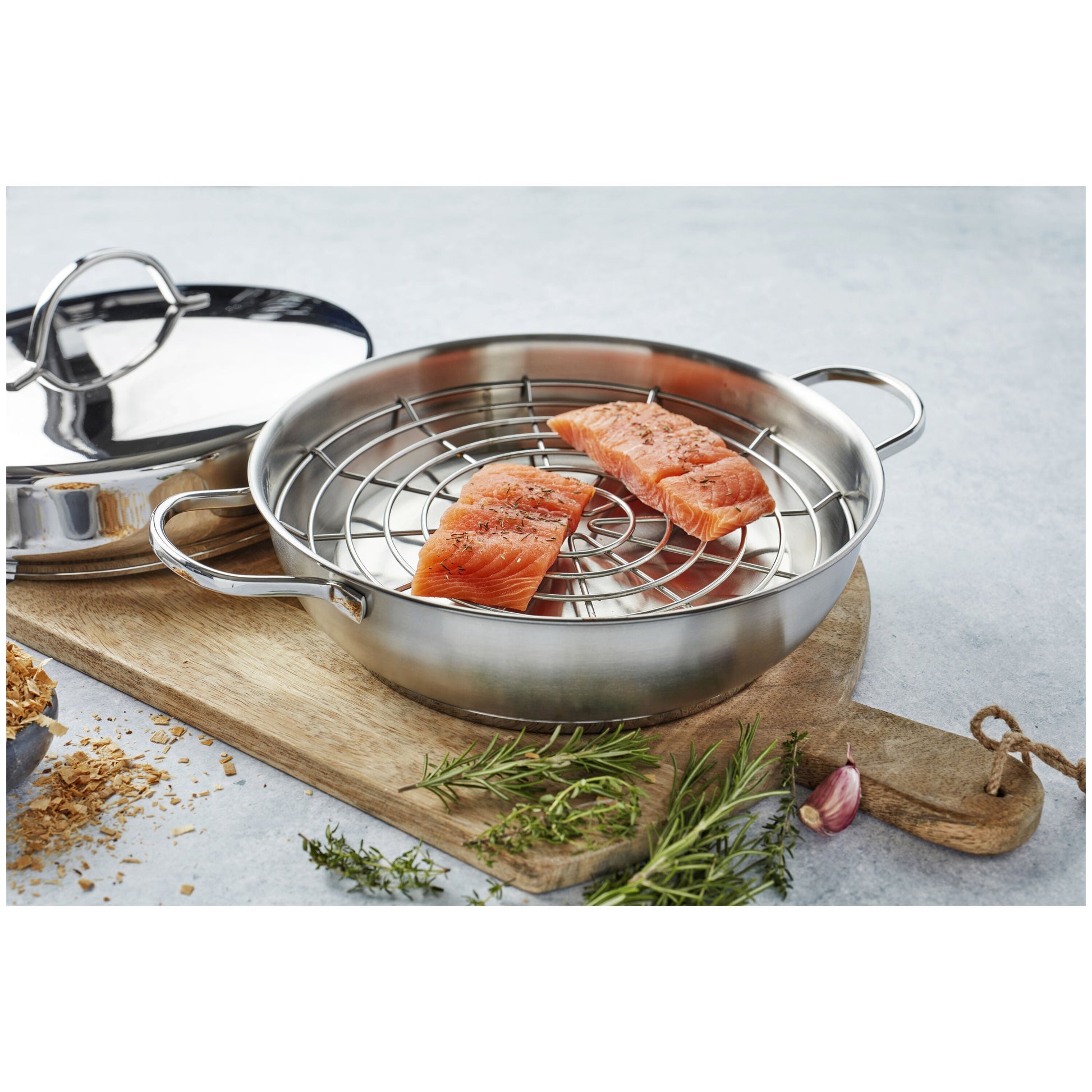 DEMEYERE Specialties 3 Smoker Set-Dutch Oven-DECOROLALA