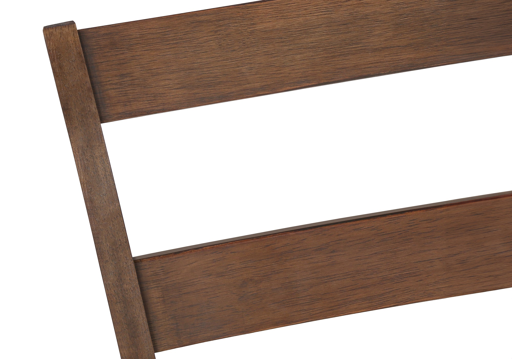 DINING CHAIR - 2PCS / 40"H BROWN WALNUT / BEIGE FABRIC-Dining Chair-DECOROLALA