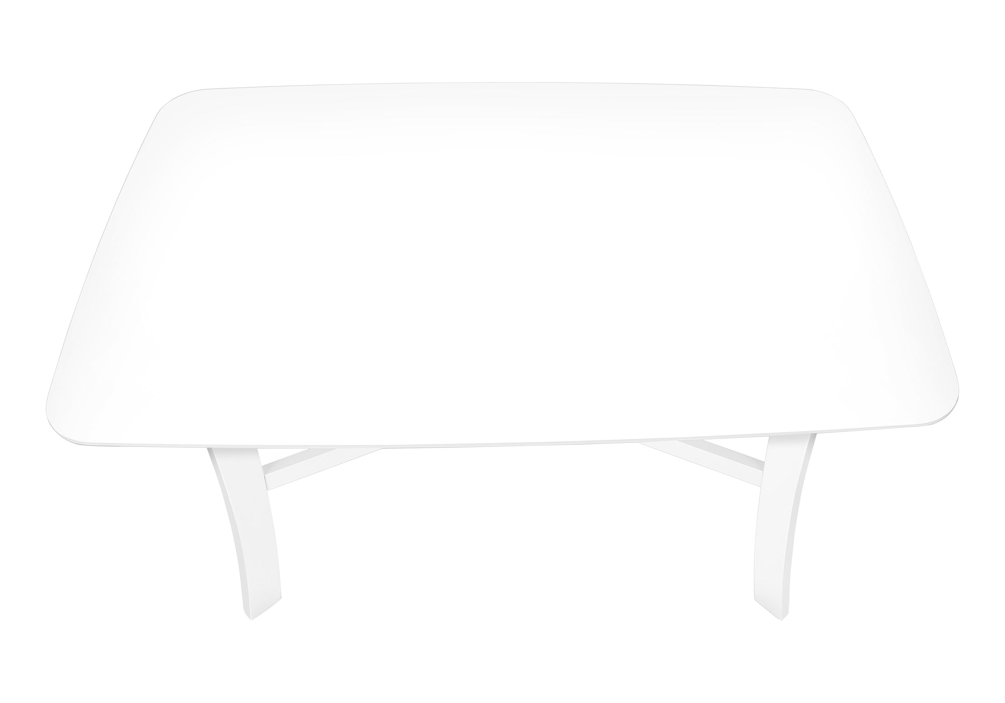 DINING TABLE - 36"X 48" / WHITE VENEER TOP-Dining Table-DECOROLALA