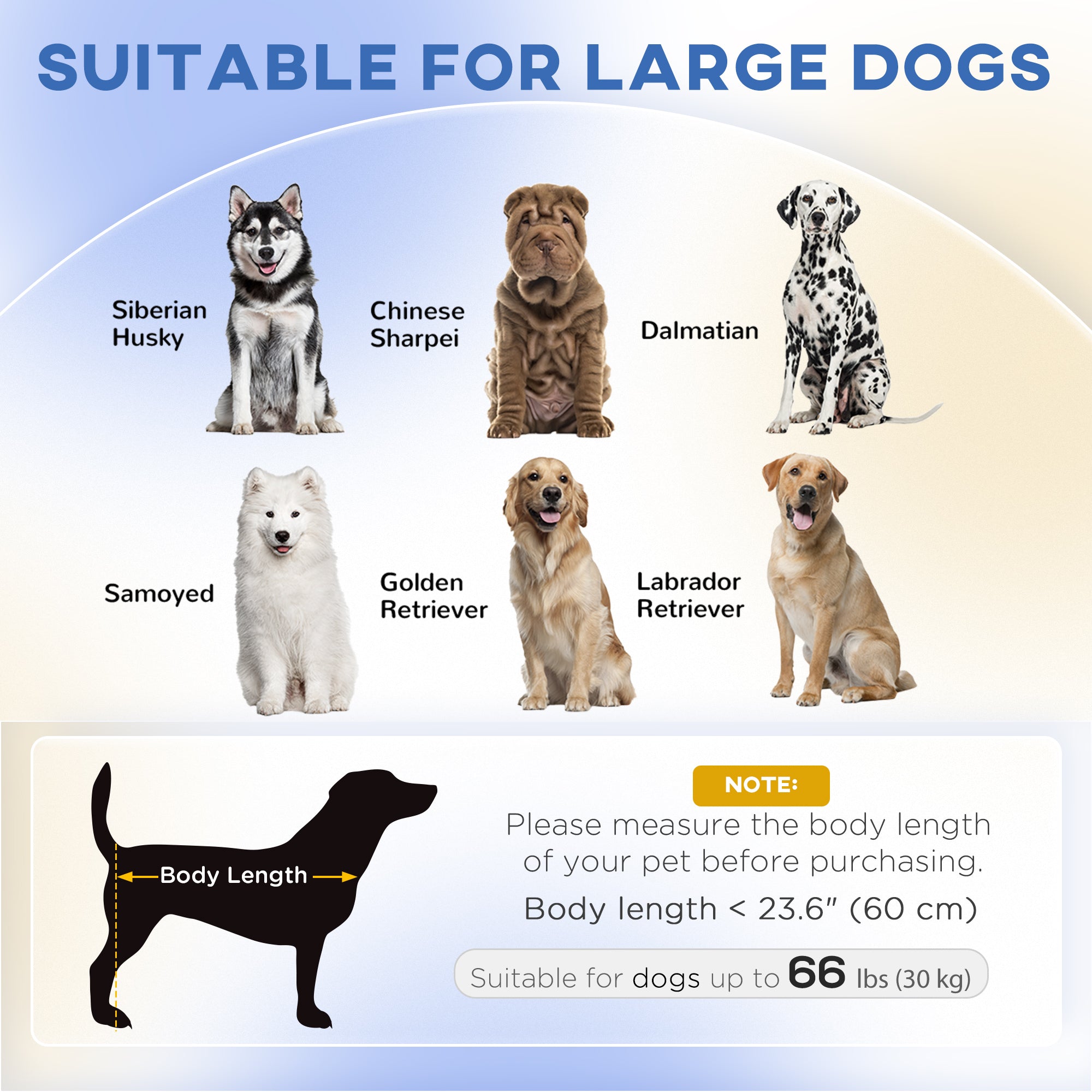 Dog Sofa for Large Dogs with Washable Cover, Anti-slip Foot Pads, Grey