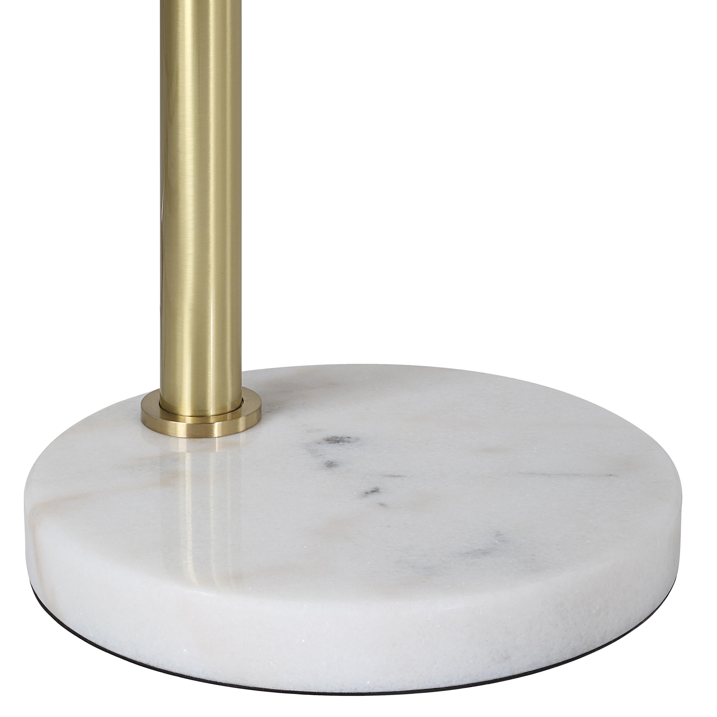 Daleela 77.375" Floor Lamp, Yellow-Floor Lamp-DECOROLALA
