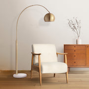 Daleela 77.375" Floor Lamp, Yellow-Floor Lamp-DECOROLALA
