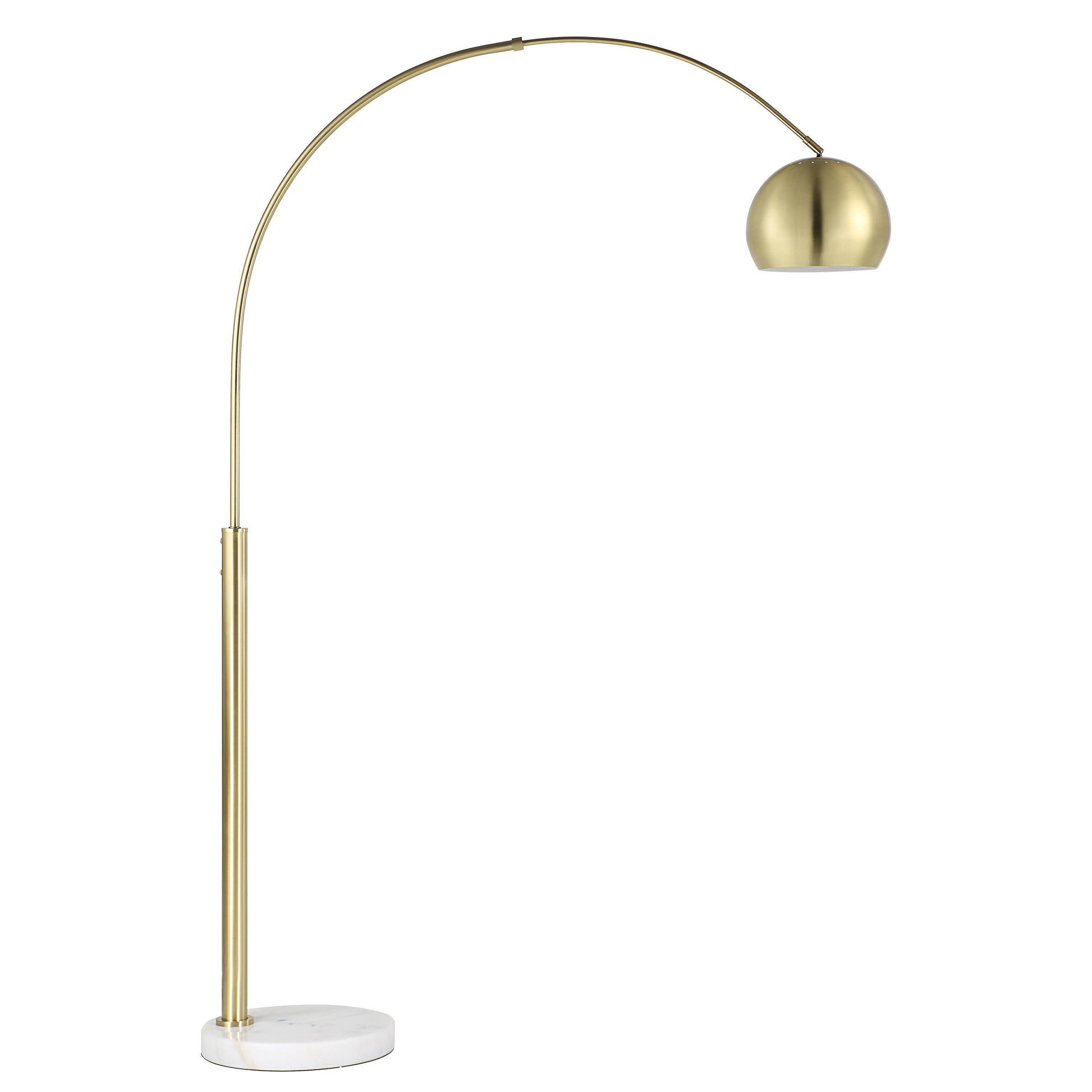 Daleela 77.375" Height Floor Lamp, Yellow-Floor Lamp-DECOROLALA