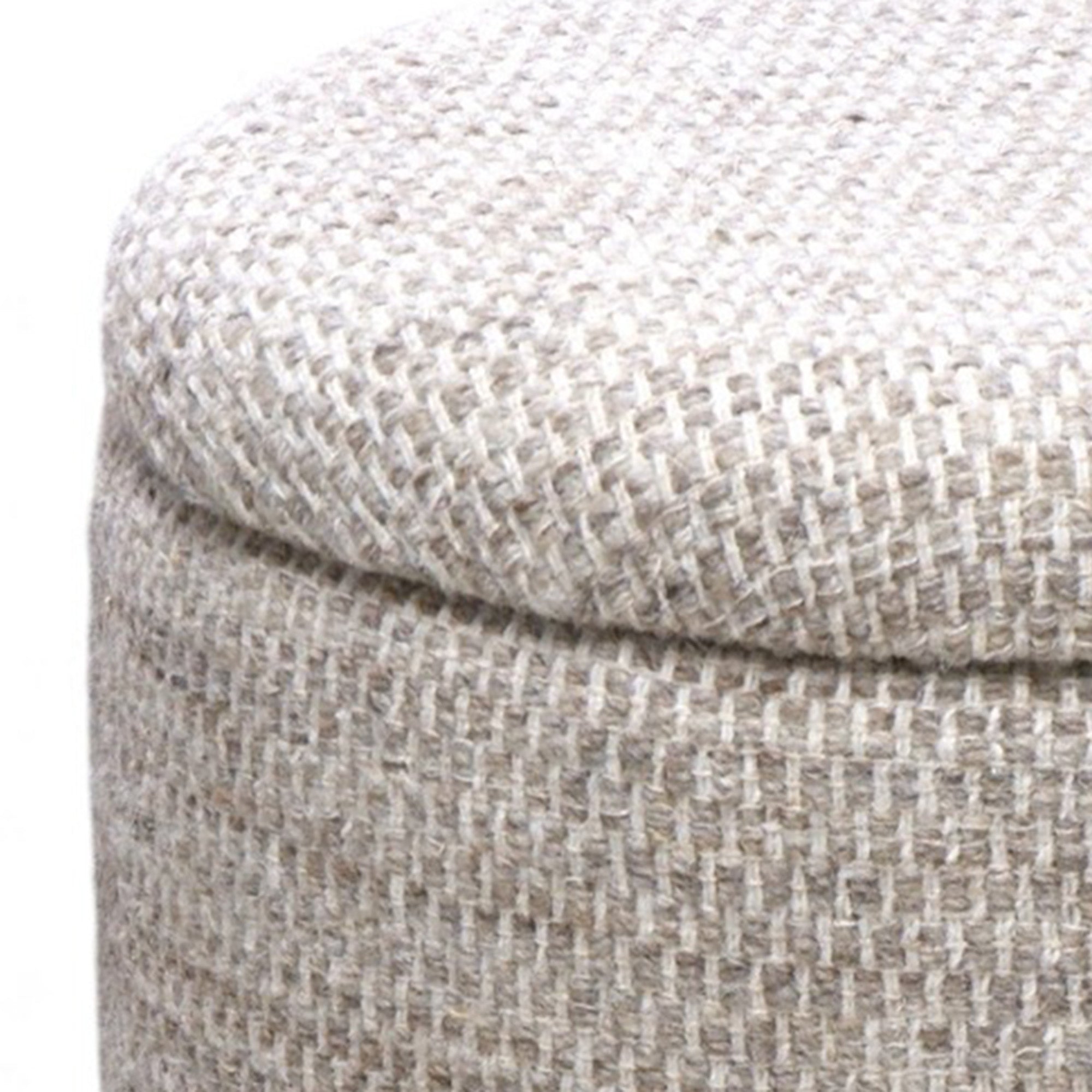 Dalia Storage Ottoman - Beige Fully Assembled Extra Seating-DECOROLALA