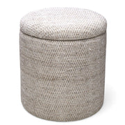 Dalia Storage Ottoman - Beige Fully Assembled Extra Seating-DECOROLALA