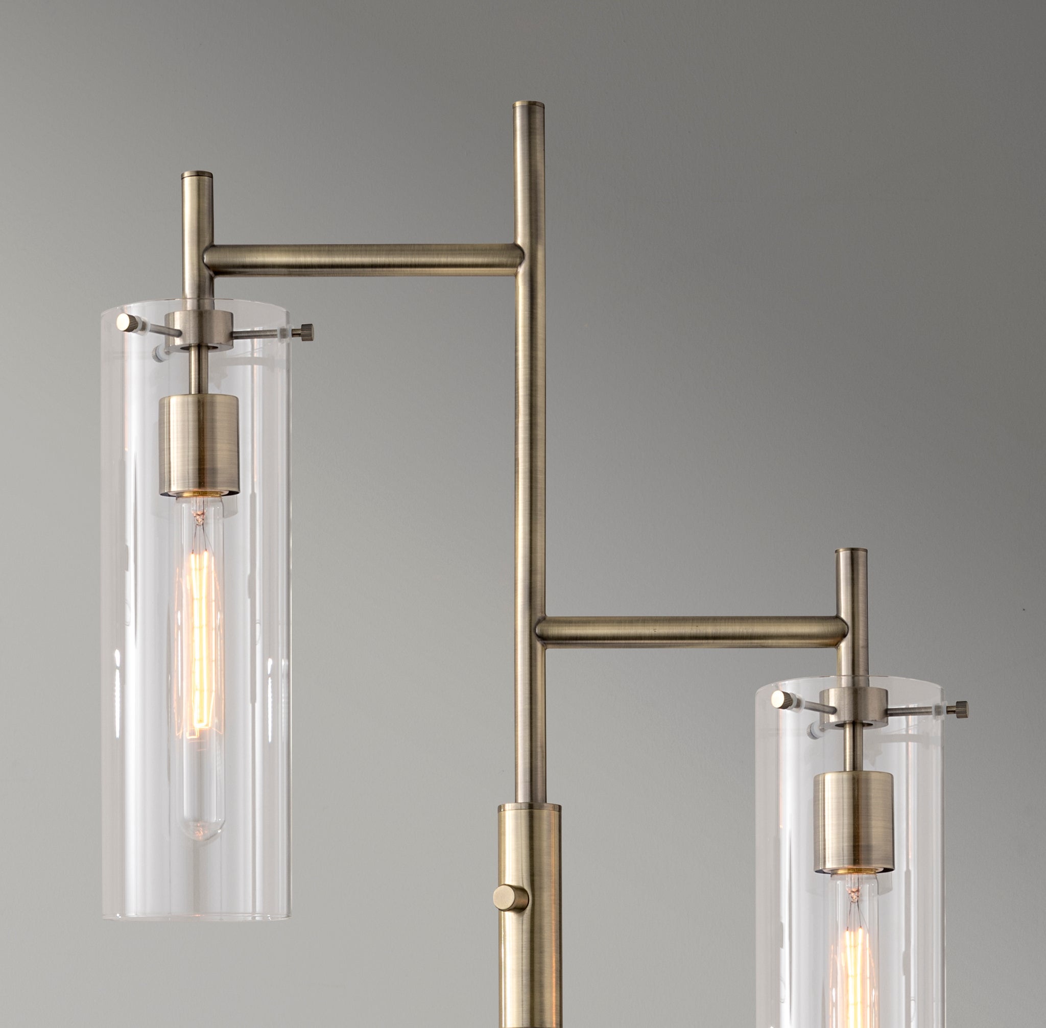 Dalton Floor Lamp - Antique Brass Edison-Lighting-DECOROLALA