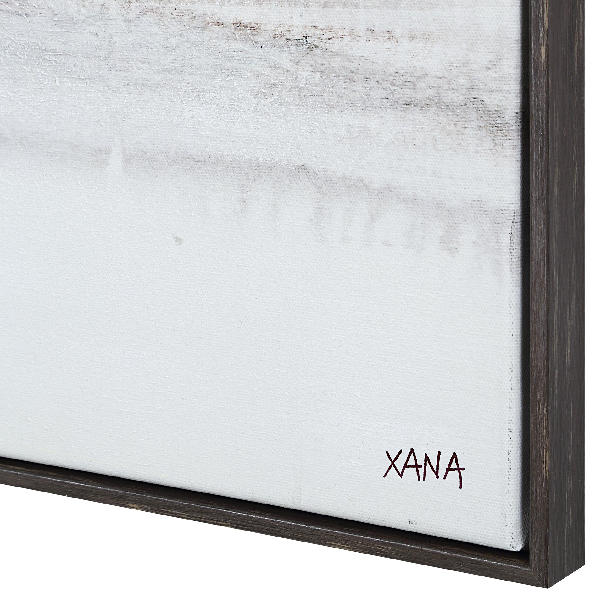 Danae 48" H x 36" W Canvas Art, White-Canvas Art-DECOROLALA