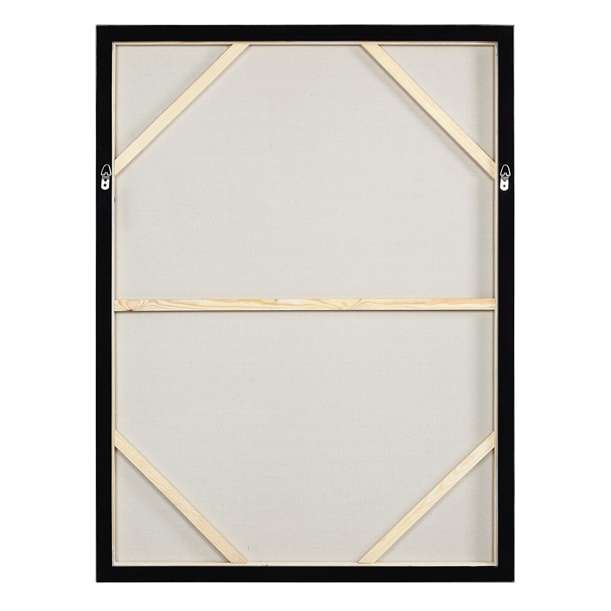 Danae 48" H x 36" W Canvas Art, White-Canvas Art-DECOROLALA