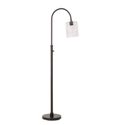 Danae 62.5" Height Floor Lamp, Black-Floor Lamp-DECOROLALA