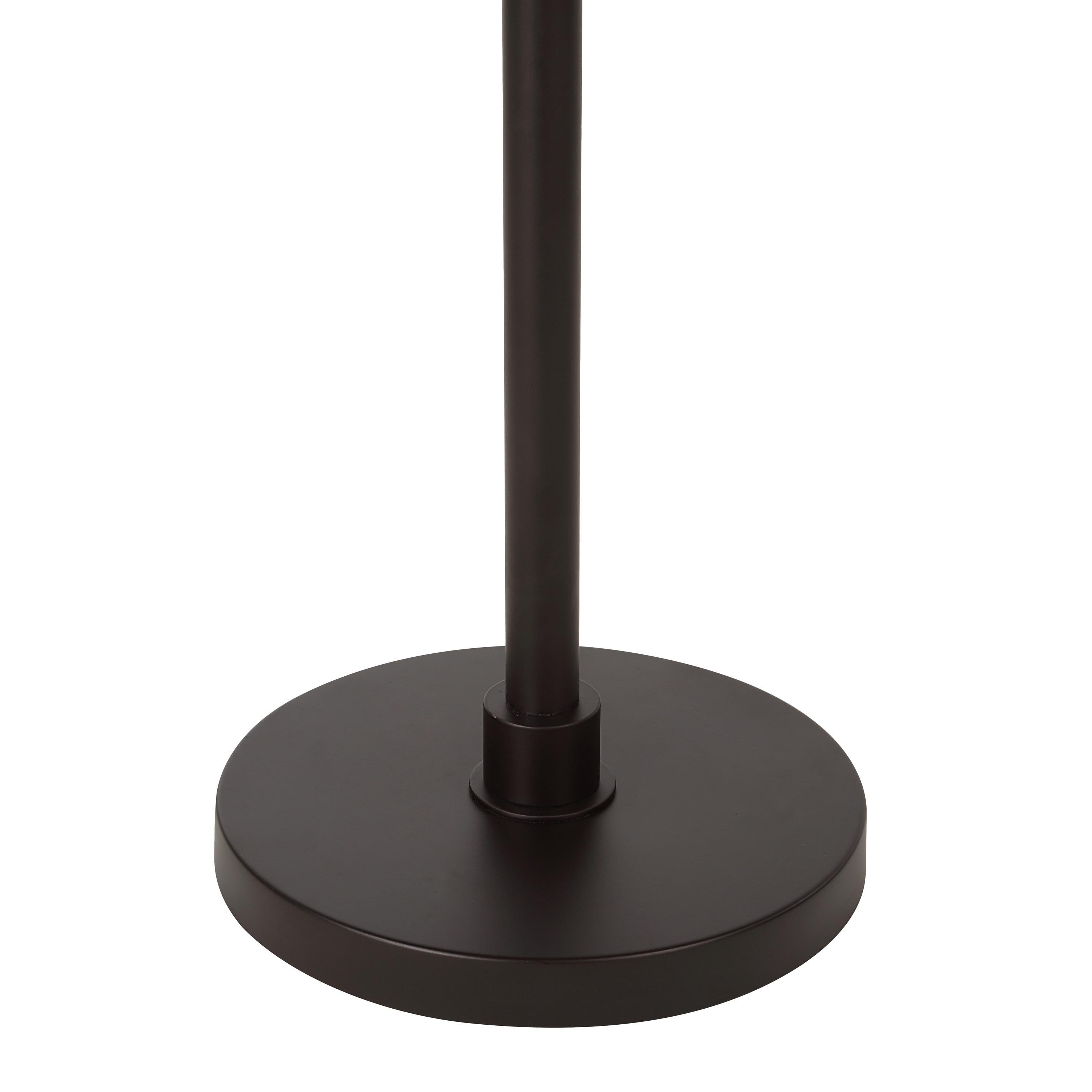 Danae Floor Lamp, 62.5" Adjustable, Black-Floor Lamp-DECOROLALA