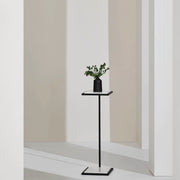 Danica Indoor Steel Table, Matte Black-Table-DECOROLALA