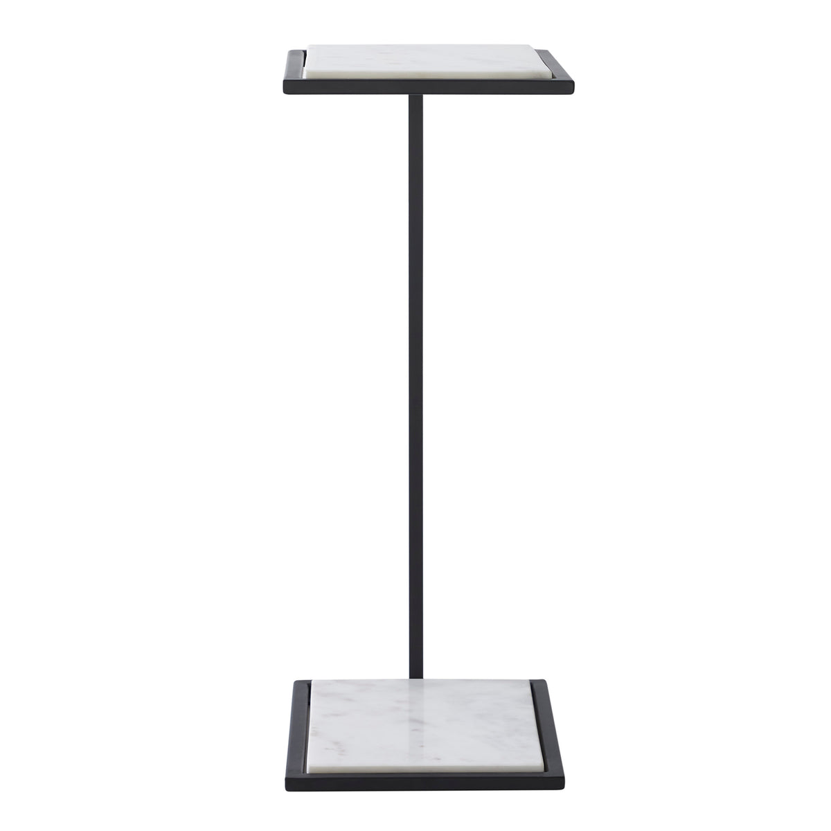 Danica Indoor Steel Table, Matte Black-Tables-DECOROLALA