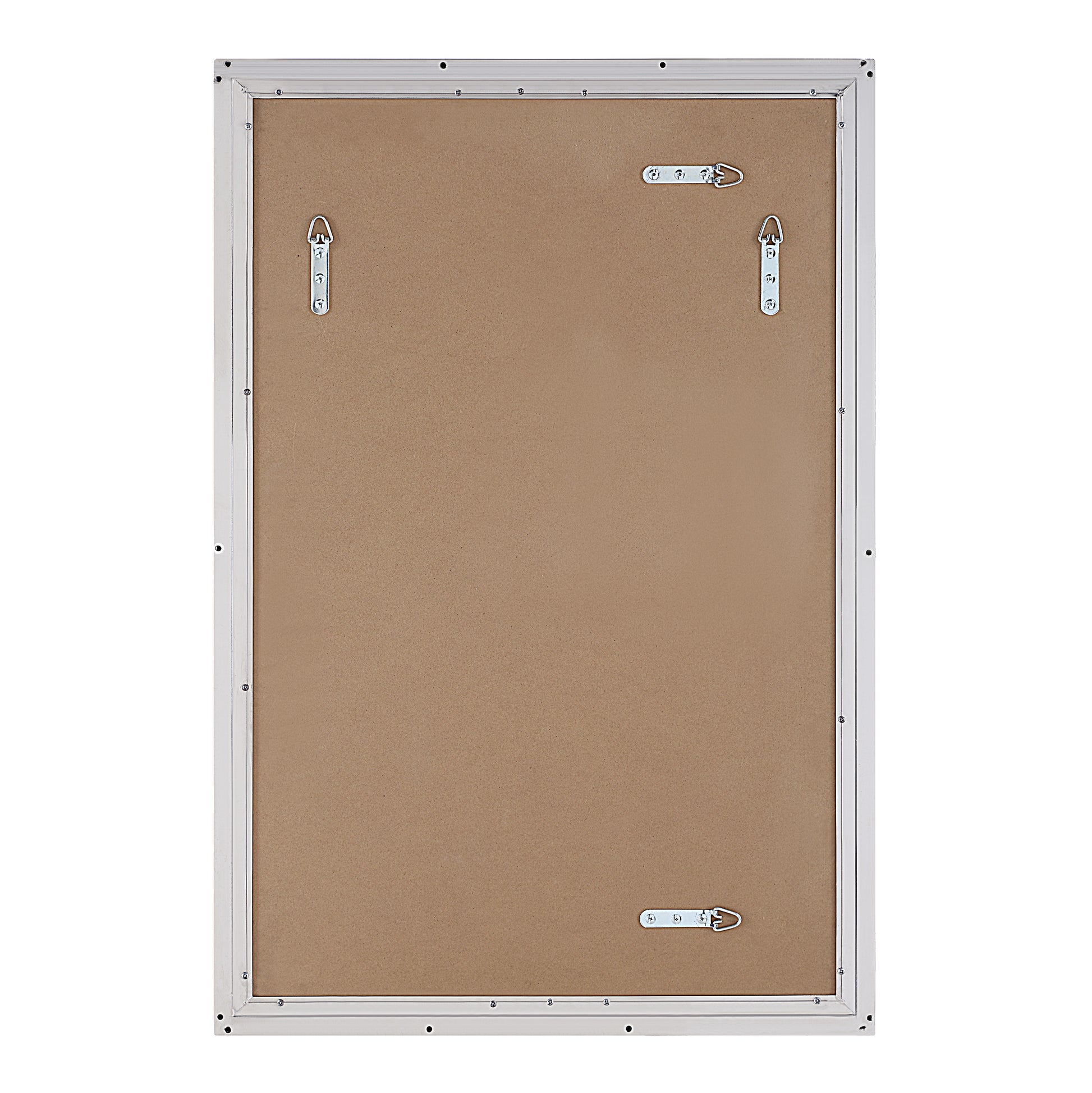 Dapia 36" H x 24" W Wall Mirror, Grey-Mirror-DECOROLALA