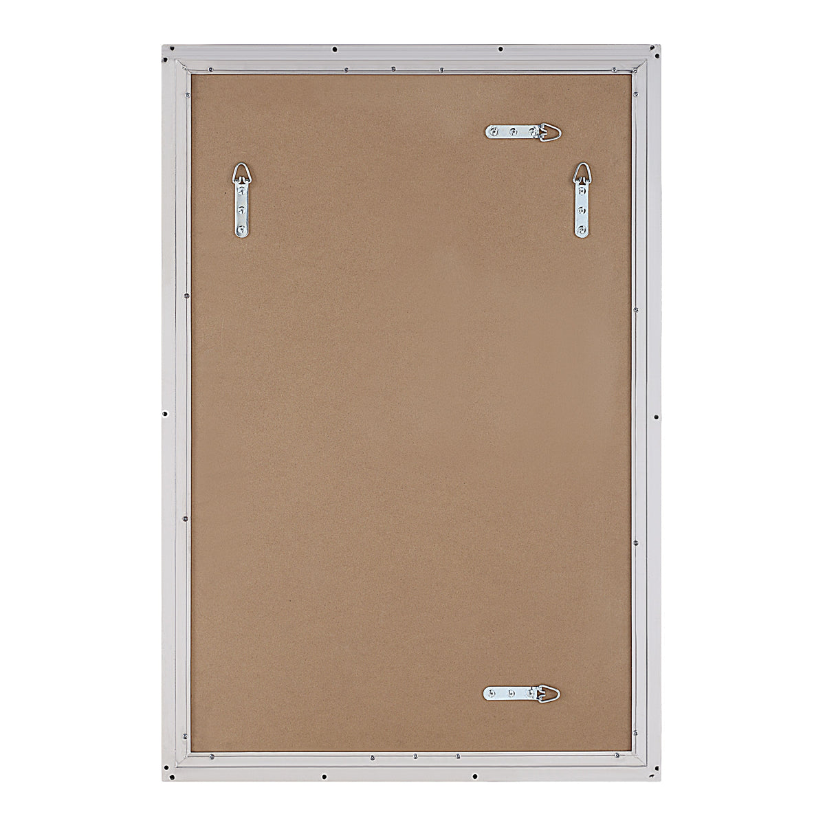 Dapia 36" H x 24" W Wall Mirror, Grey-Mirrors-DECOROLALA
