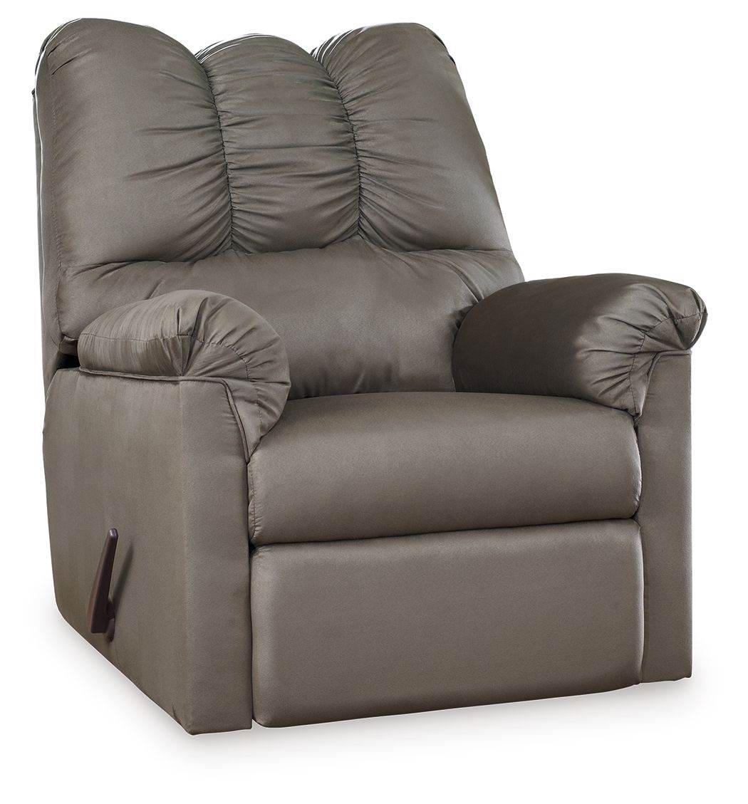 Darcy Rocker Recliner - Cobblestone-Rocker Chairs-DECOROLALA