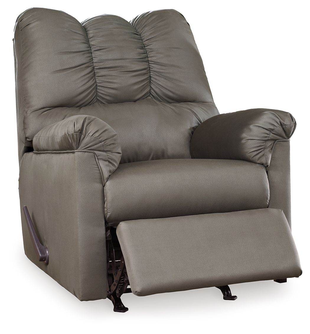 Darcy Rocker Recliner - Cobblestone-Rocker Chairs-DECOROLALA