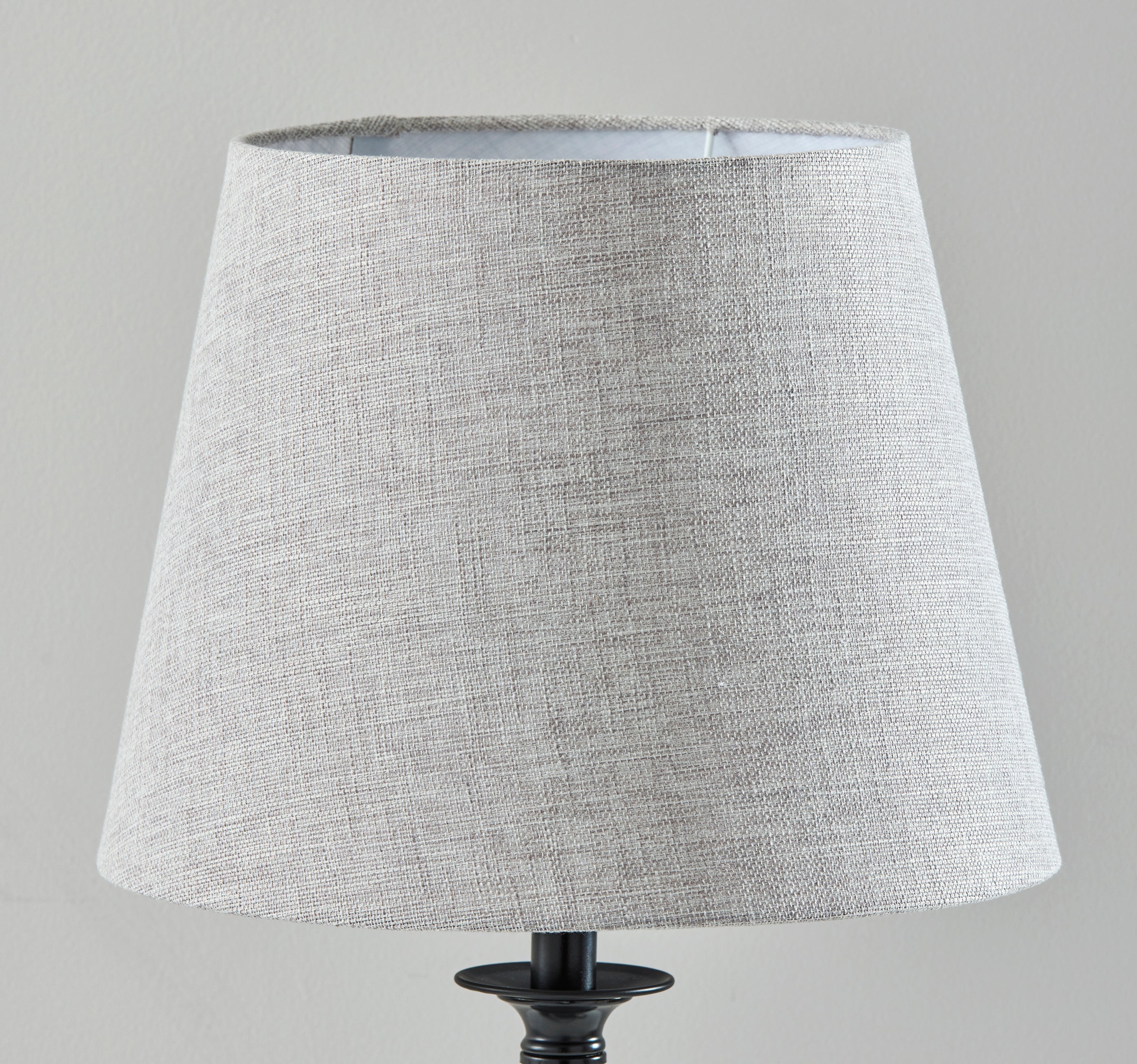 Darcy Table Lamp 26" Grey Spiral Base-Lighting-DECOROLALA