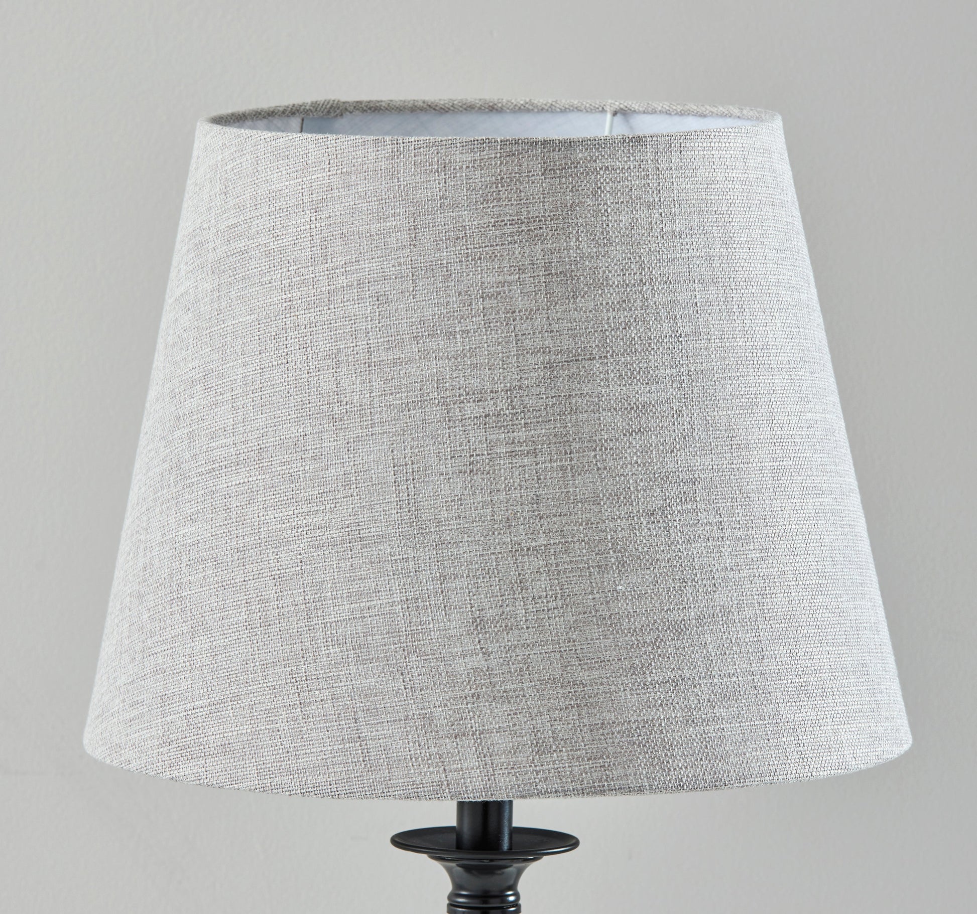 Darcy Table Lamp- Grey Tall Shade-Lighting-DECOROLALA