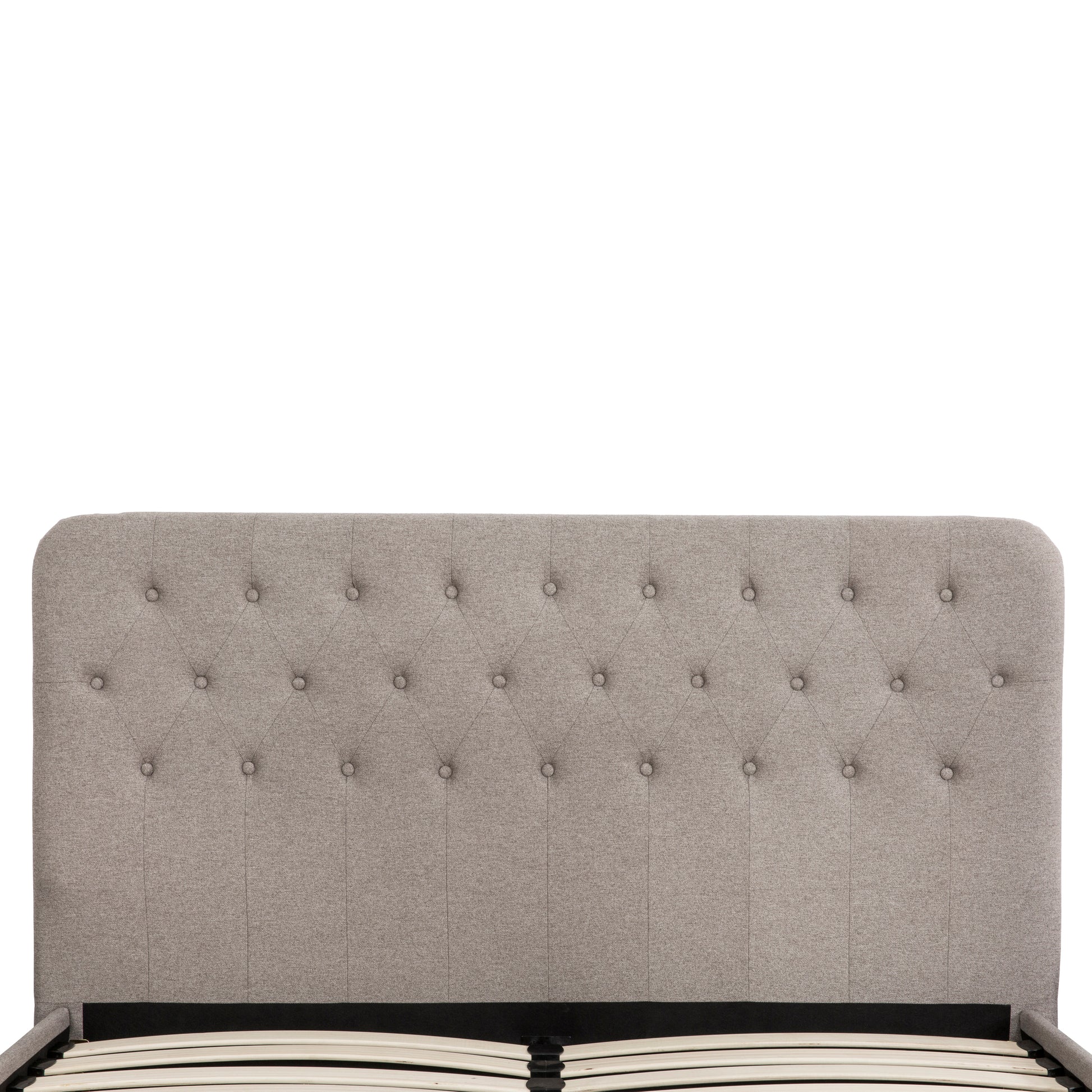 Darcy Tufted Upholstered Platform Bed, Full-Bedroom-DECOROLALA