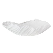 Darius Indoor Ceramic Bowl, Matte White-Bowl-DECOROLALA