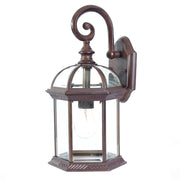Dark Brown Eastern Lantern Wall Light-Outdoor Lighting-DECOROLALA