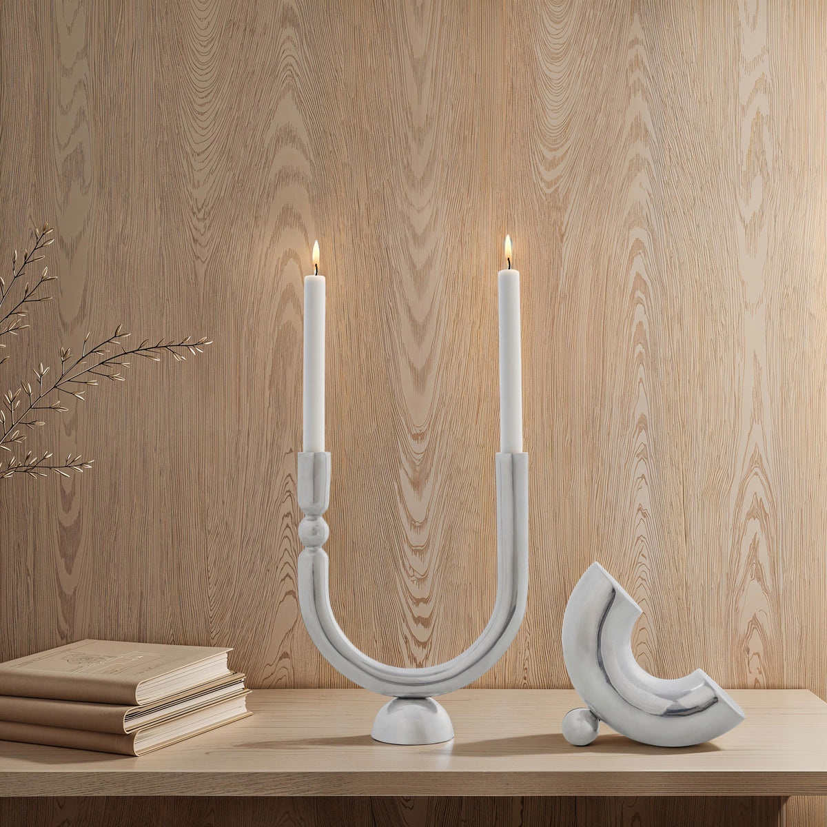 Darnay Candle Holder-Candle Holders-DECOROLALA