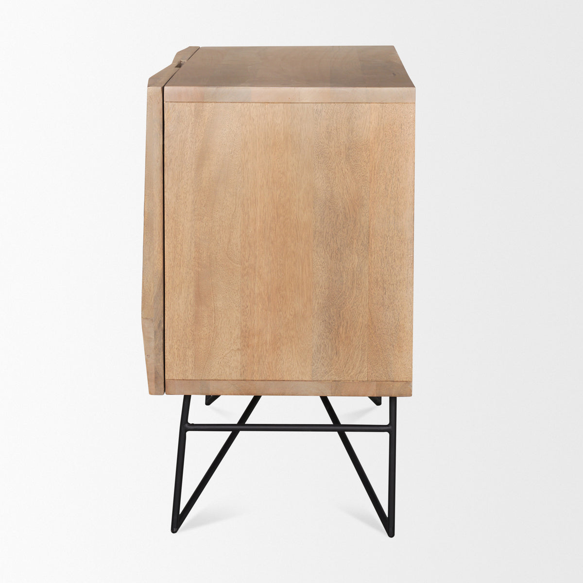 Darwin Dark Wood 2 Door Accent Cabinet-Accent Cabinets & Chests-DECOROLALA