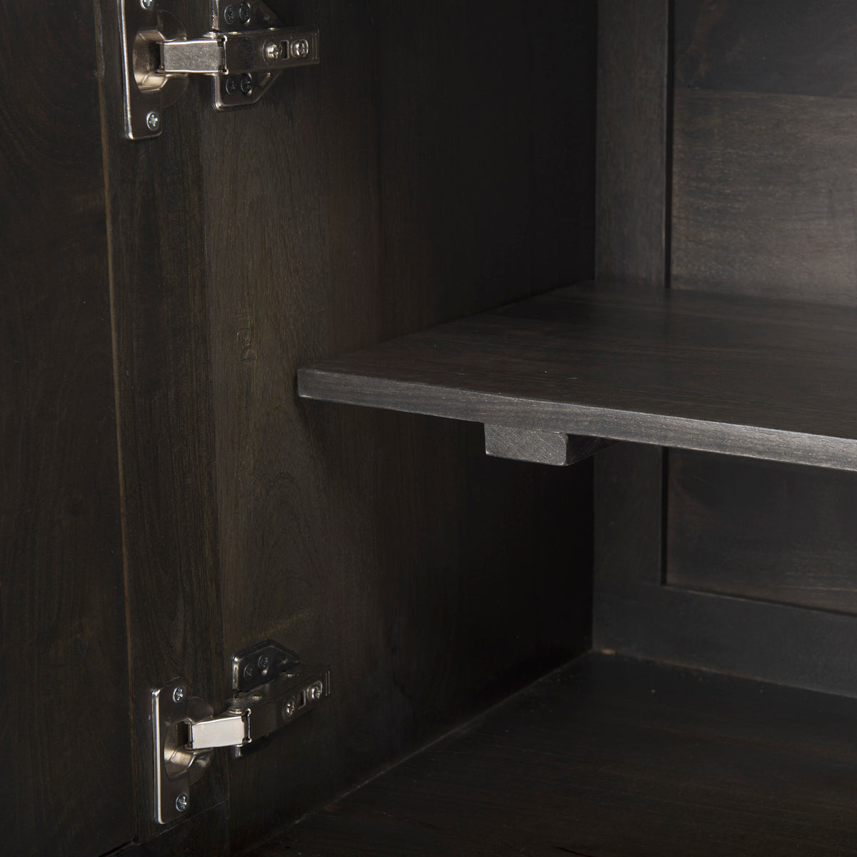 Darwin Dark Wood 2 Door Accent Cabinet-Accent Cabinets & Chests-DECOROLALA