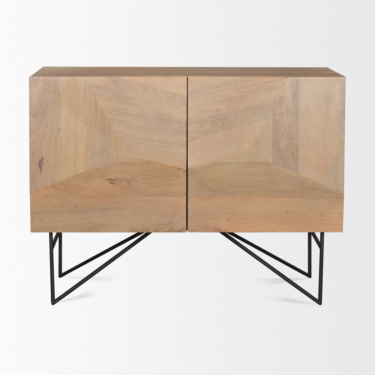Darwin Dark Wood 2 Door Accent Cabinet-Accent Cabinets & Chests-DECOROLALA