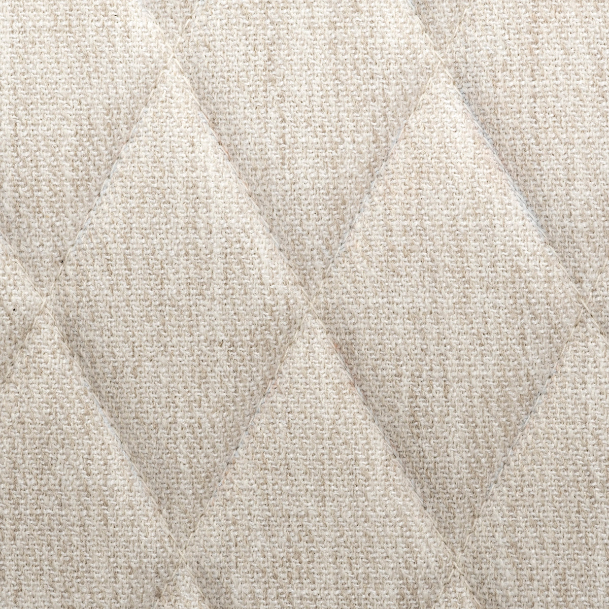David Solid Back Dining Side Chair | Tuffed Fabric w/ Brown Wood-Dining Chairs-DECOROLALA