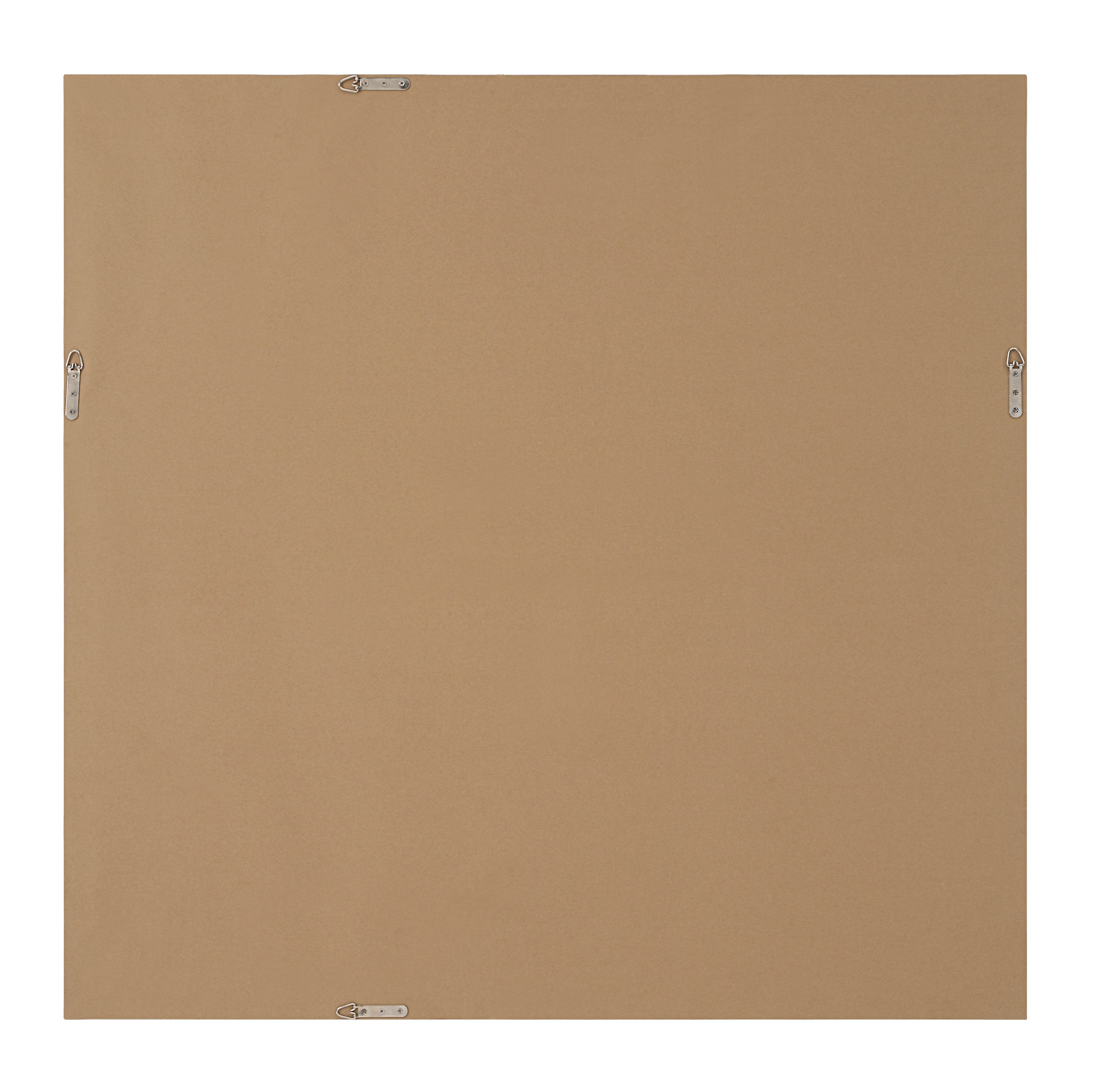 Daye 50" Wide Canvas Art with Wood Frame, Cream-Canvas Art-DECOROLALA