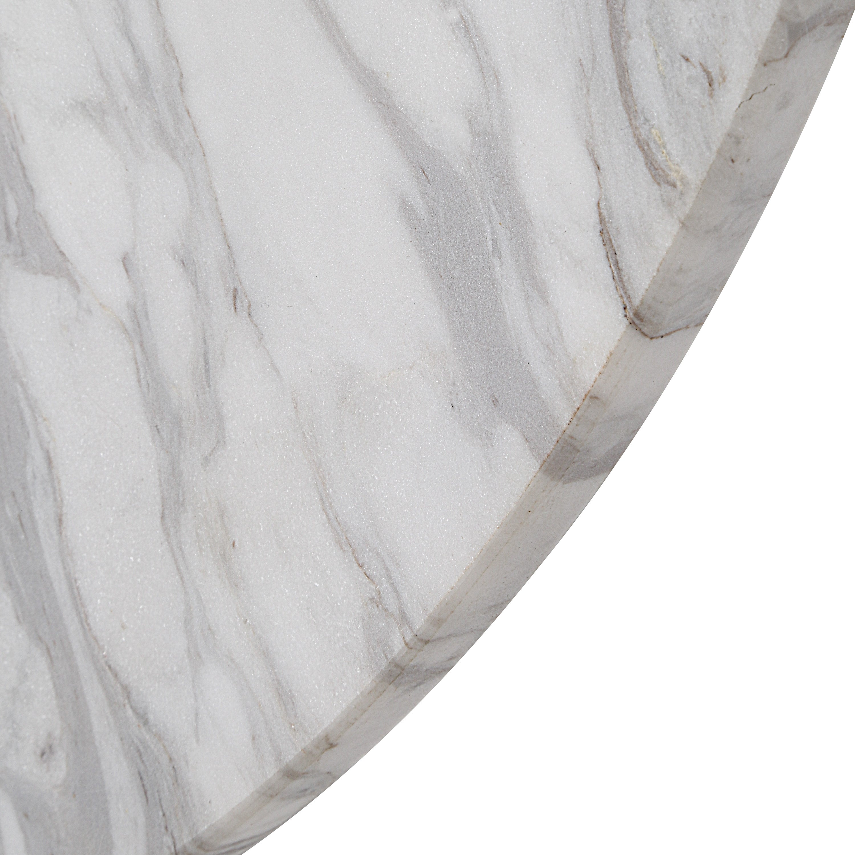 Dayton Wall Clock, Honed White-Wall Clock-DECOROLALA