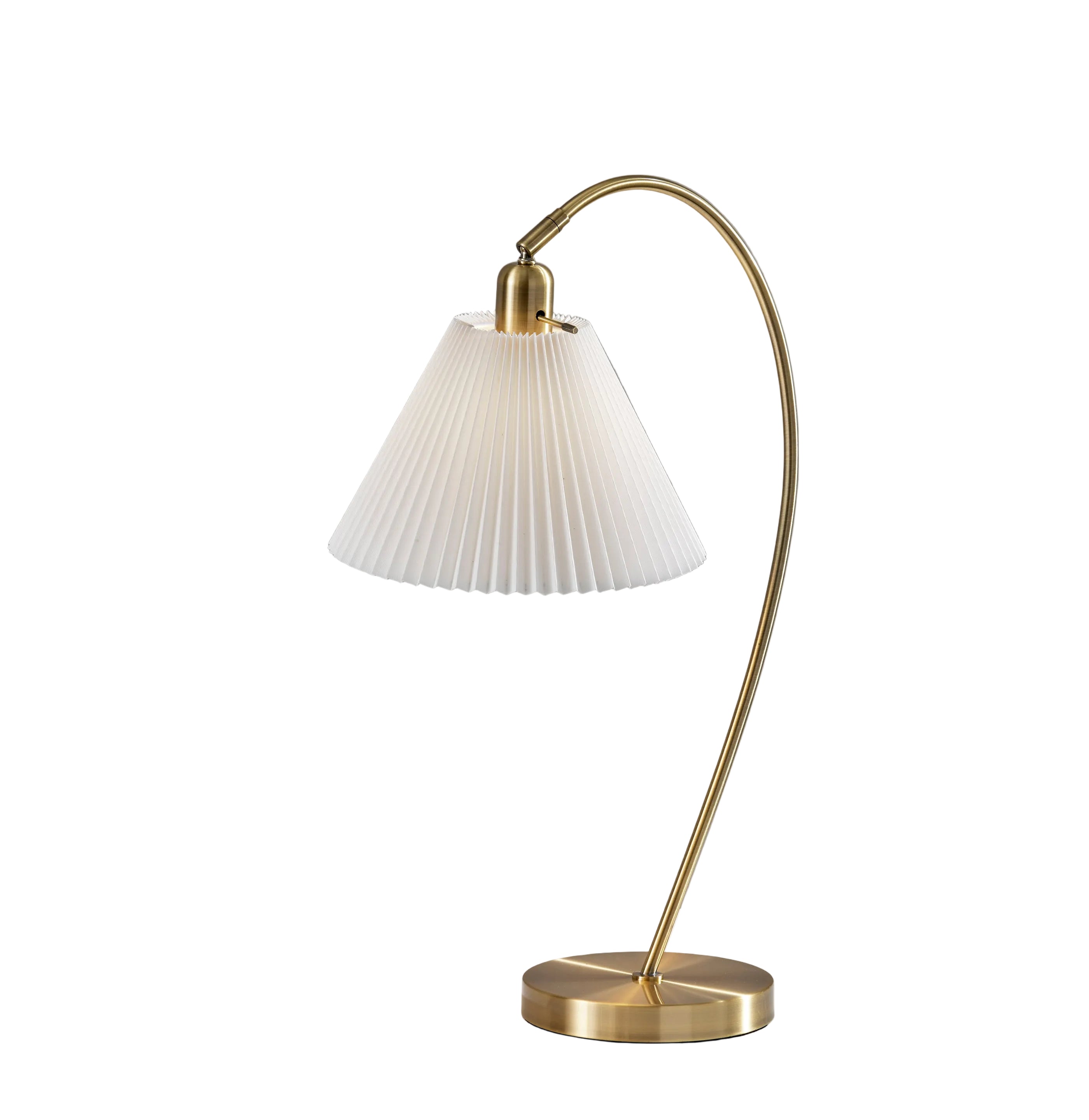 Delaney Table Lamp 25.875" Antique Brass-Lighting-DECOROLALA