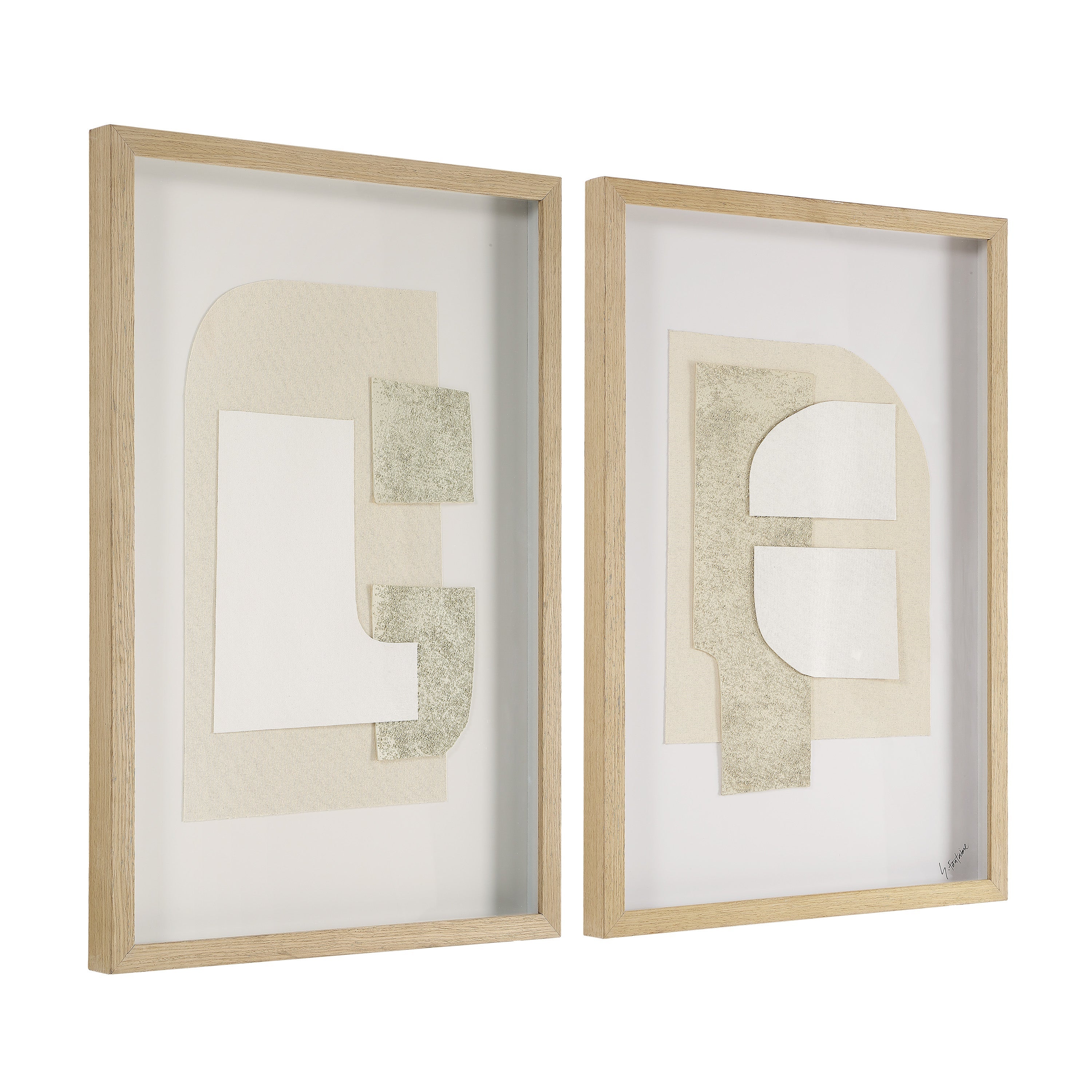 Delias 20.0" Wide Wall Decor, Printed Artwork (2 Piece Set)-Canvas Print-DECOROLALA