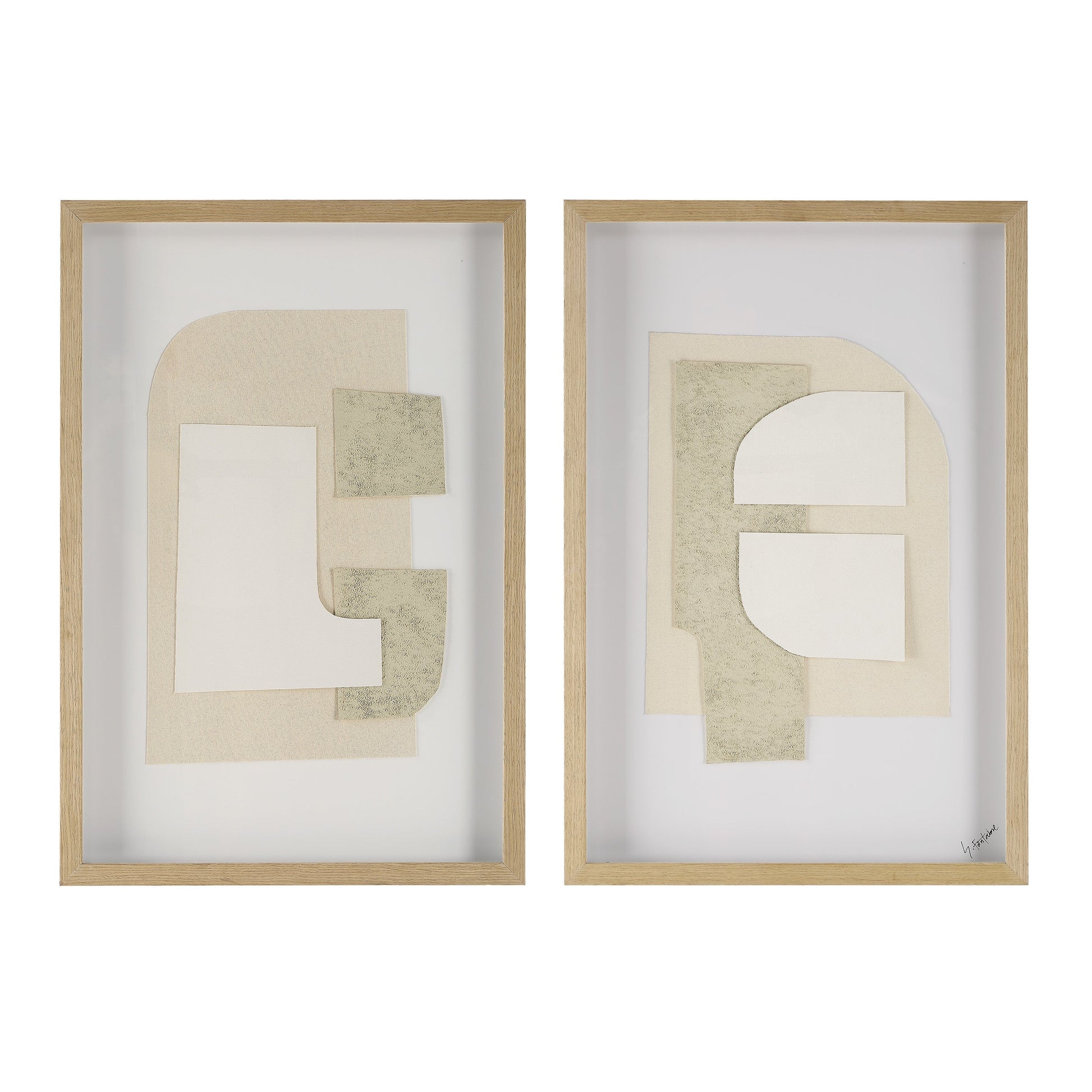 Delias 20.0" Wide Wall Decor, Printed Artwork (2 Piece Set)-Canvas Print-DECOROLALA