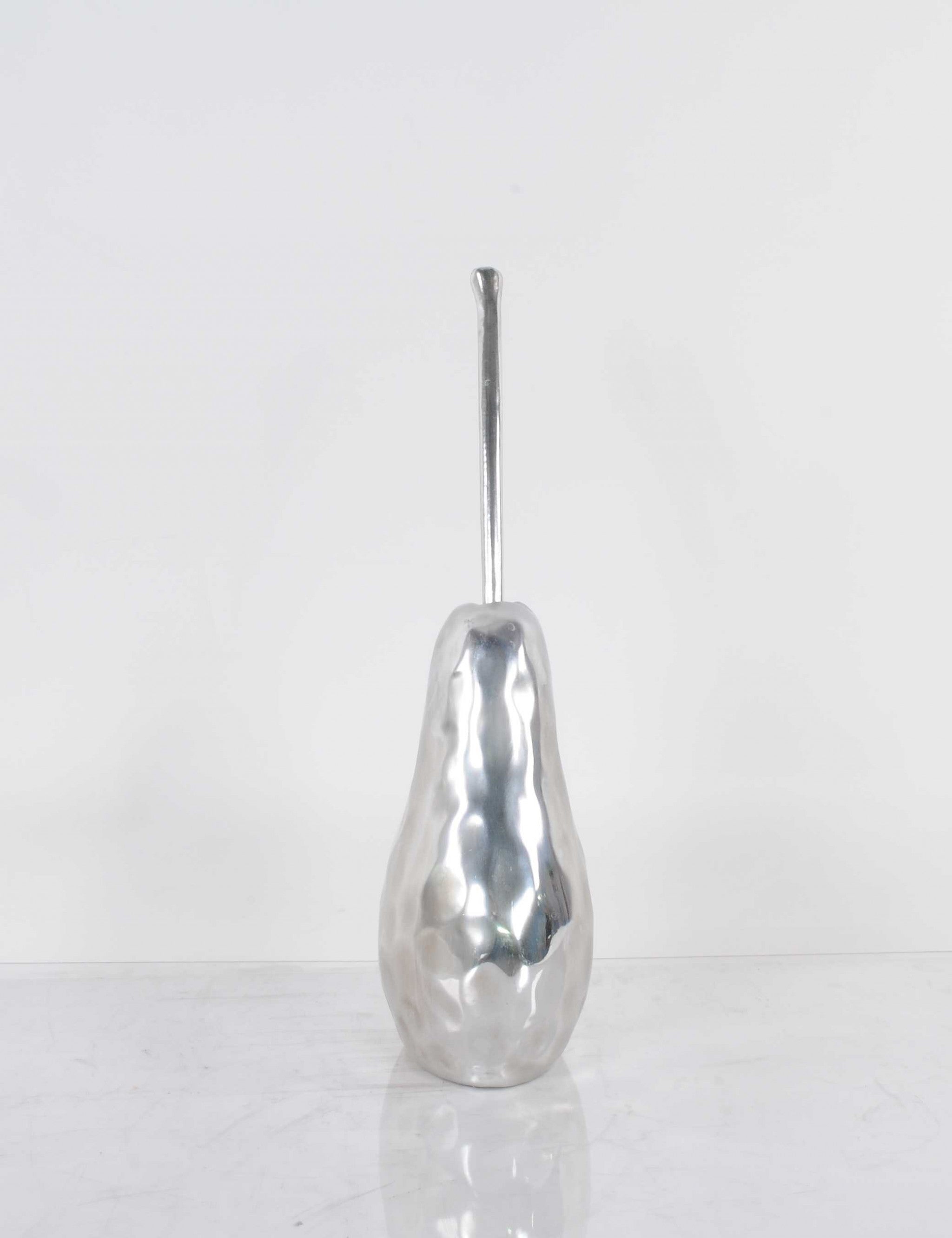 Delicious Hammered Finish Pear Statue-Sculptures-DECOROLALA